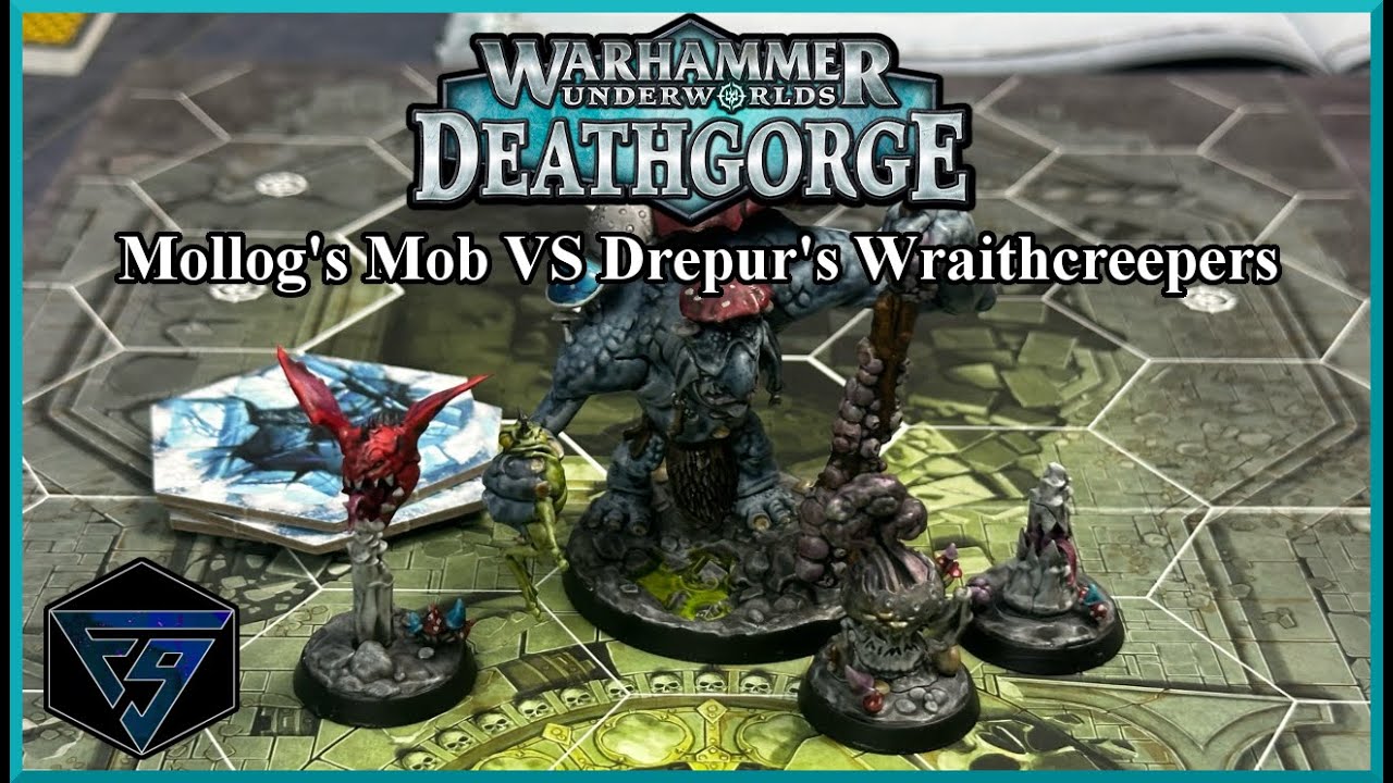 Warhammer Underworlds: Mollog's Mob VS Drepur's Wraithcreepers