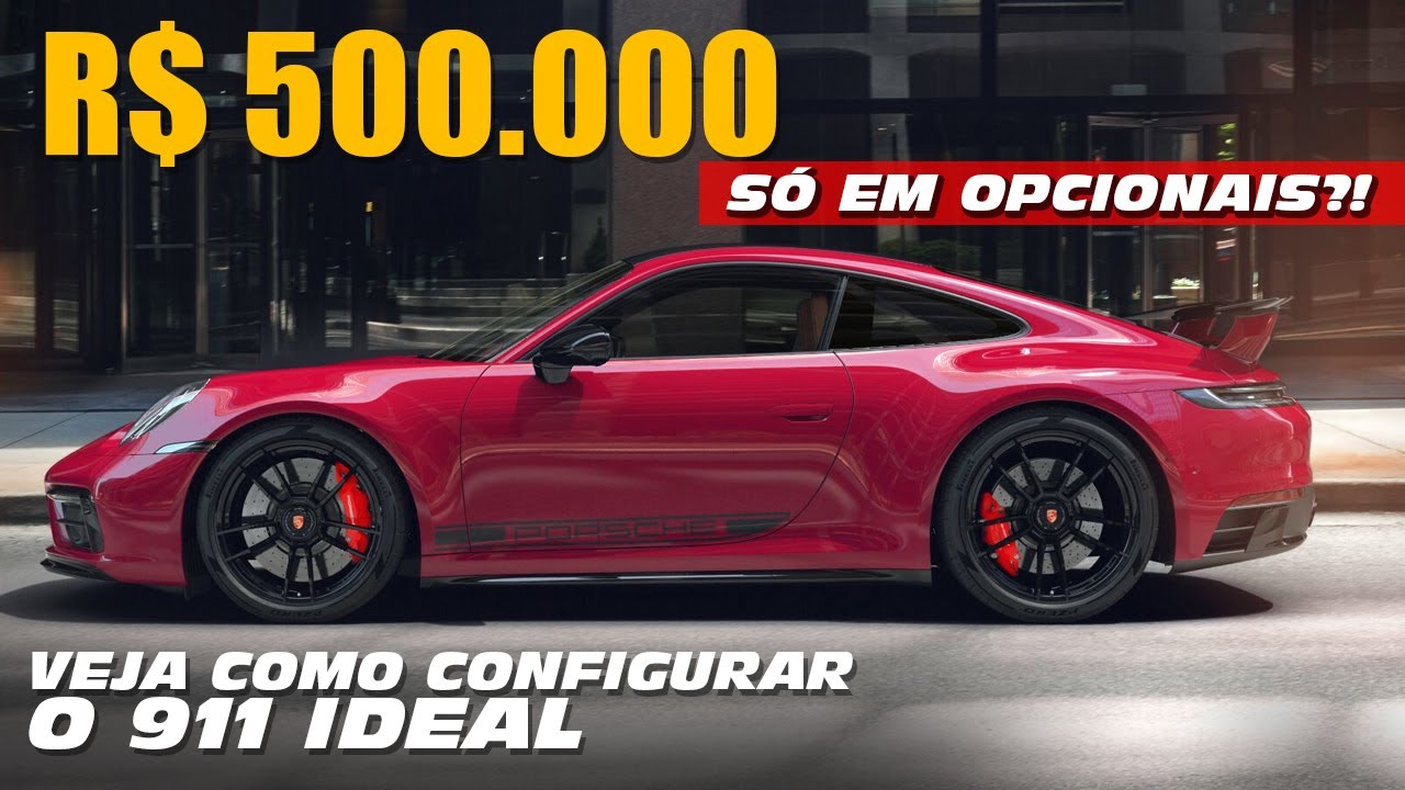 Veja como a Porsche ganha MUITO dinheiro no configurador do 911: É GENIAL