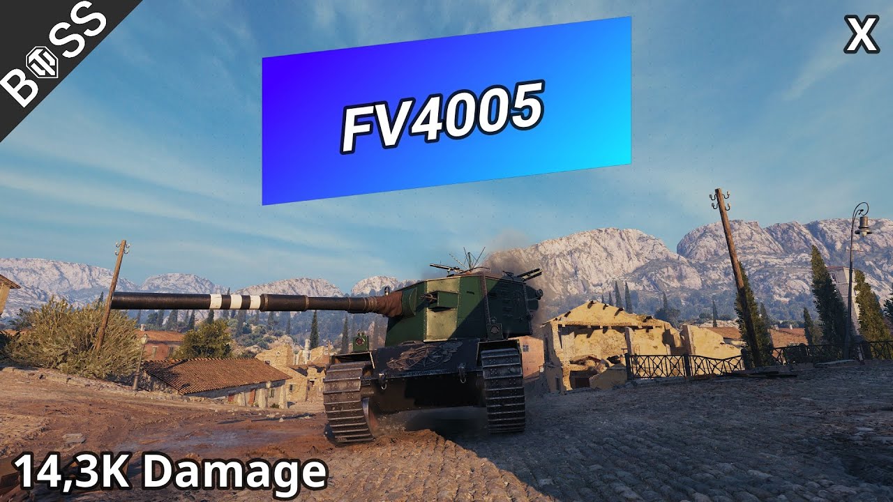 FV4005 Stage II (14,3K Damage) | World of Tanks