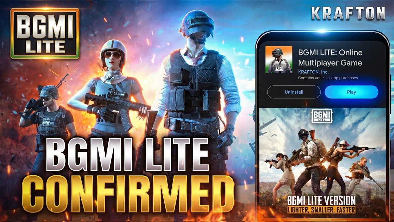 BGMI LITE RELEASE DATE HERE | BGMI LITE CONFIRMED 🇮🇳