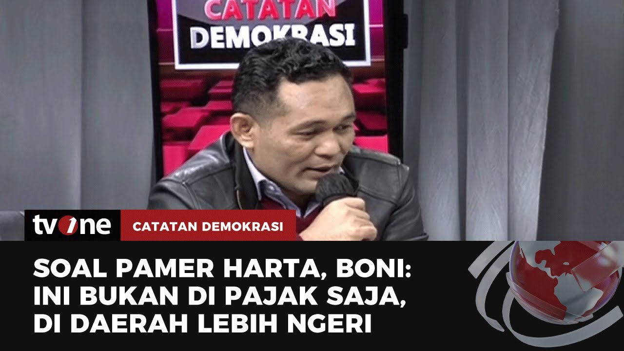 Boni Harges: Perampasan Aset untuk Koruptor Harus Diterapkan | Catatan Demokrasi tvOne