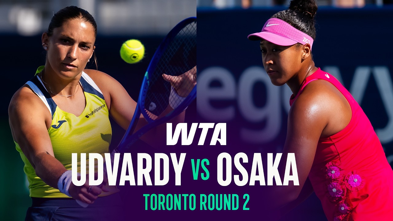 Panna Udvardy vs. Naomi Osaka | 2026 Toronto Round 2 | WTA Match Highlights