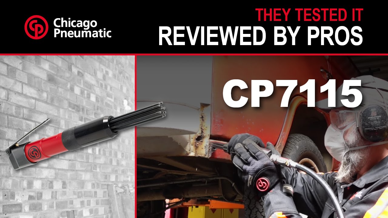 CP7115 Needle Scaler Demonstration
