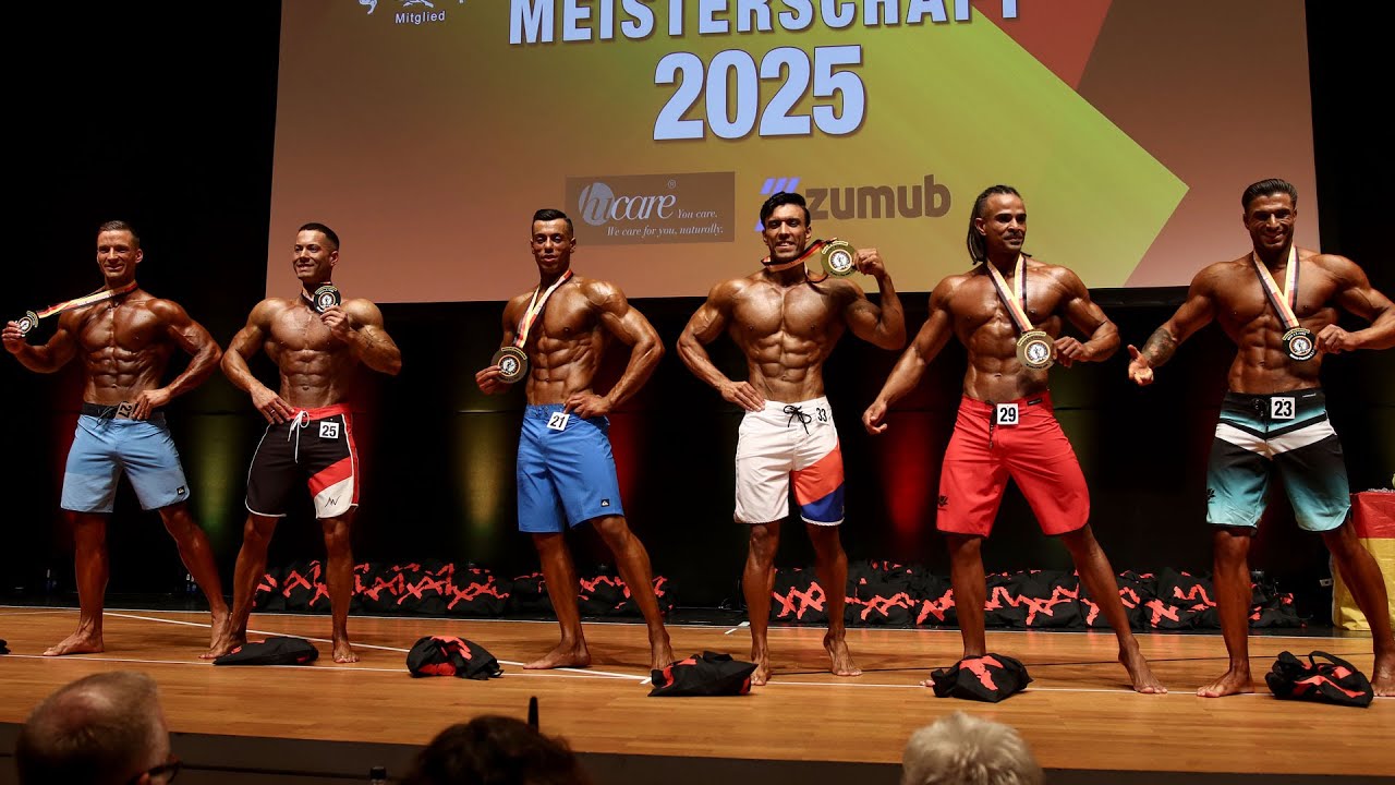 Mens Physique & Muscular Physique - Deutsche Meisterschaft 2025