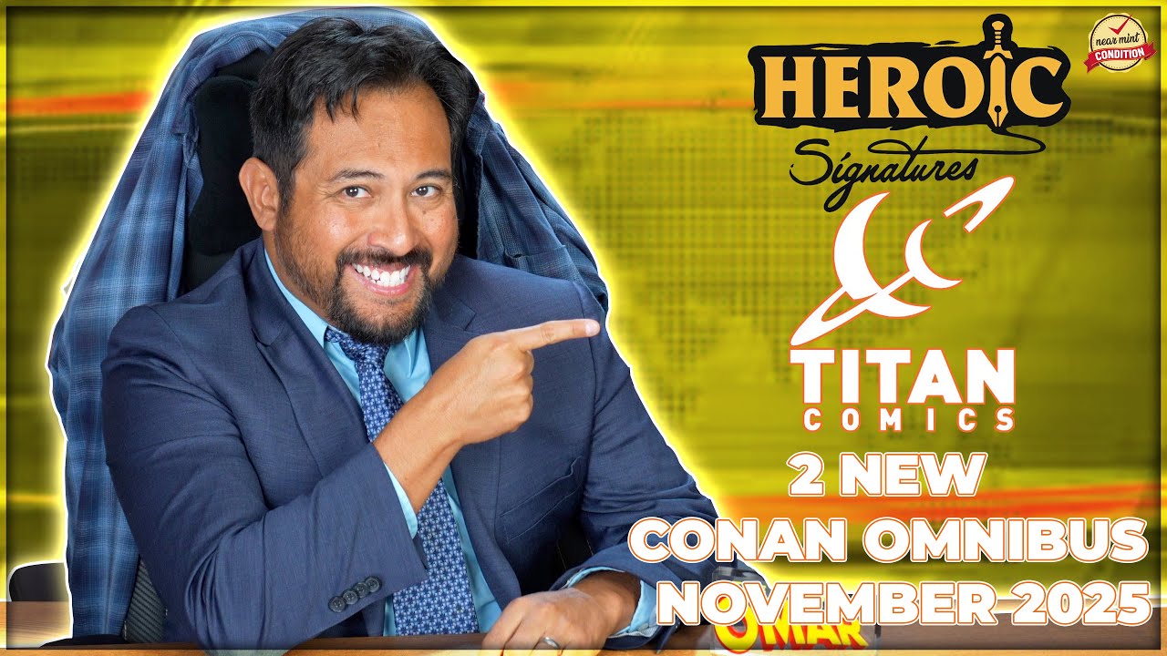Breaking News:  2 NEW Conan Omnibus from Titan Comics & Heroic Signatures in November 2025!
