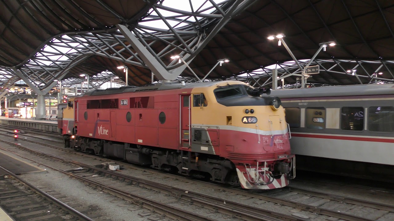 4K A66 HAPPY RETIREMENT & GOODBYE to V/Line Rostered Passenger Services at Southern Cross
