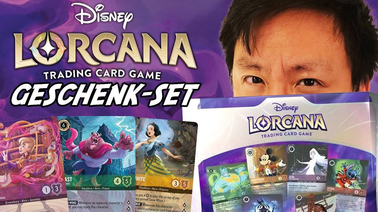 9 Enchanted-Karten in einer Box?! | Disney Lorcana Geschenk-Set Season 2
