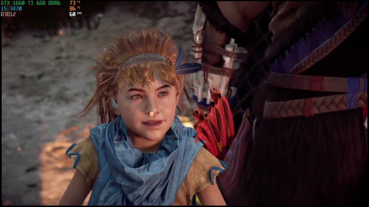 HORIZON ZERO DOWN GTX1660 TI DDR 6 6GB 16GB RAM I5 3470
