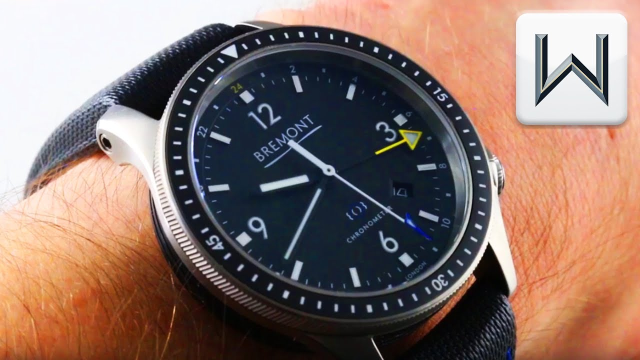 Bremont Boeing Model 1 GMT (BB1-TI-GMT/BK) Luxury Watch Review