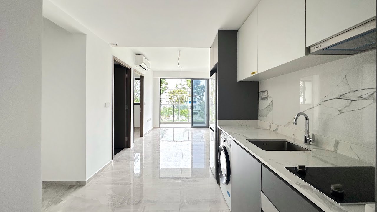Touring this RECENTLY Completed 1 Bed+Study in Affinity at Serangoon, Serangoon North, Singapore