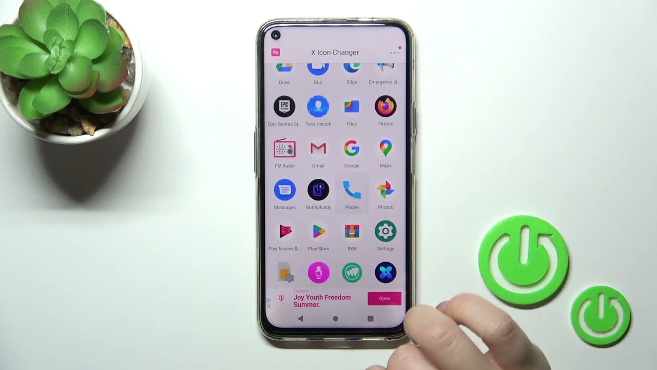 How to Customize the App Icons on HAFURY GT20 - X Icon Changer App