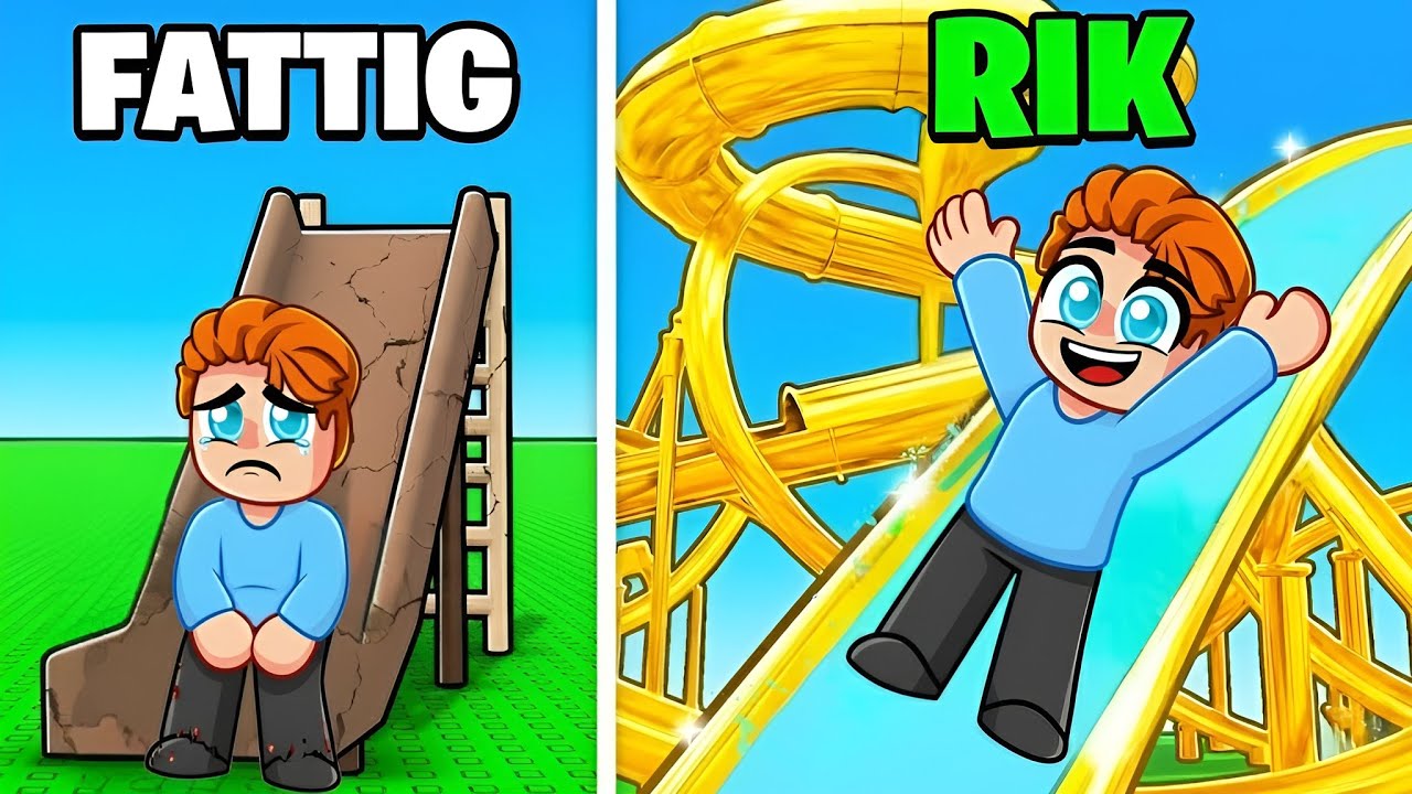 Spenderar 8,456,123kr För Att Bygga Den Största VATTENRUTSCHBANAN I Roblox!