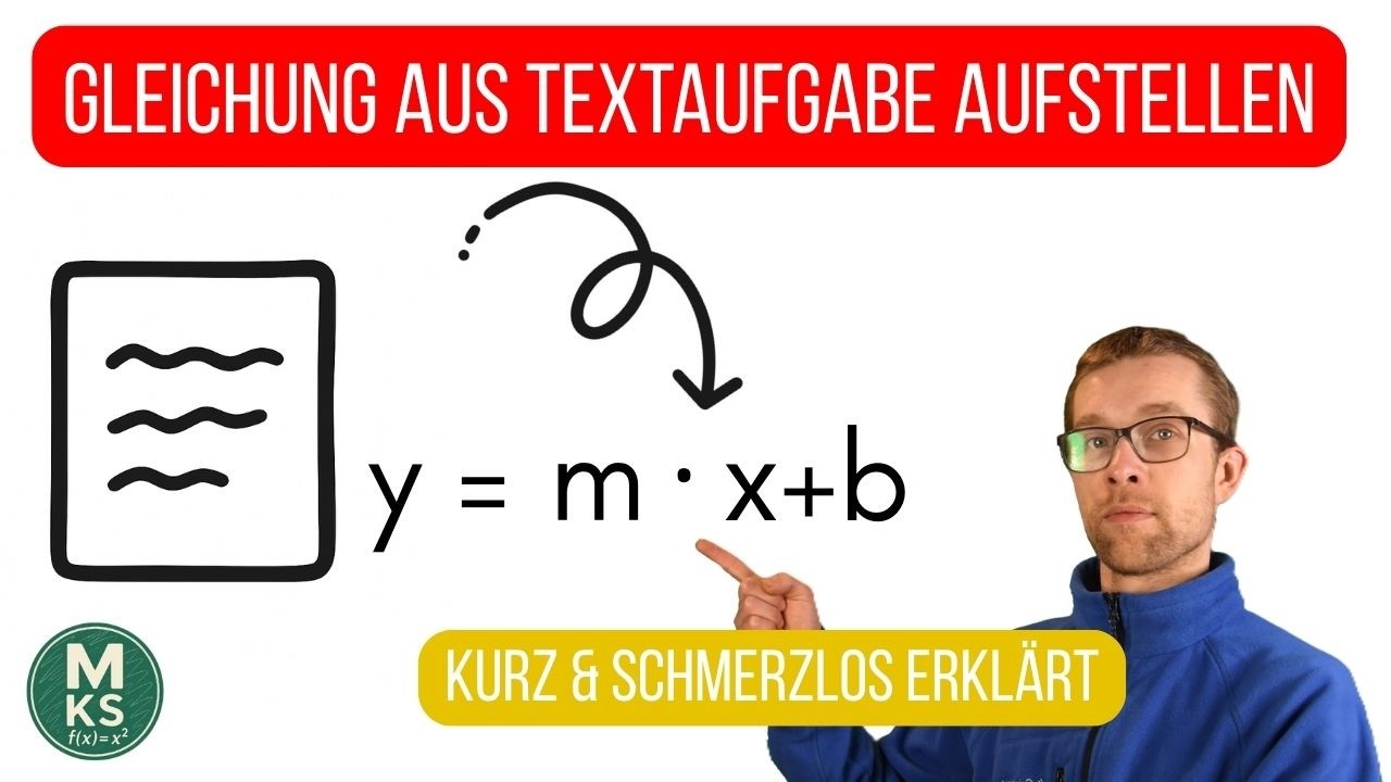 Lineare Gleichungen aus Textaufgaben – endlich verstehen! | Kurz & Schmerzlos @MKSmitJan (3)