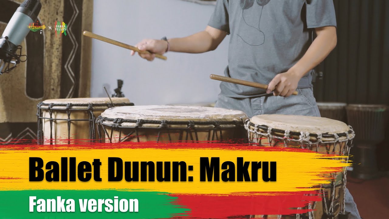 Ballet Dunun: Makru - Версия Fanka (индивидуальная демо-версия и выступление Dunun)
