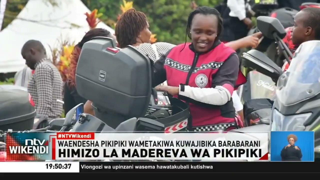 Waendesha pikipiki wakusanyika katika siku ya maombi Nairobi