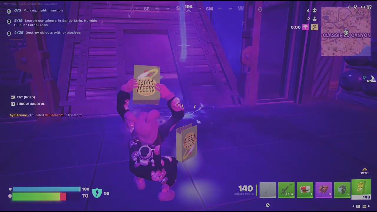 Fortnite heal off