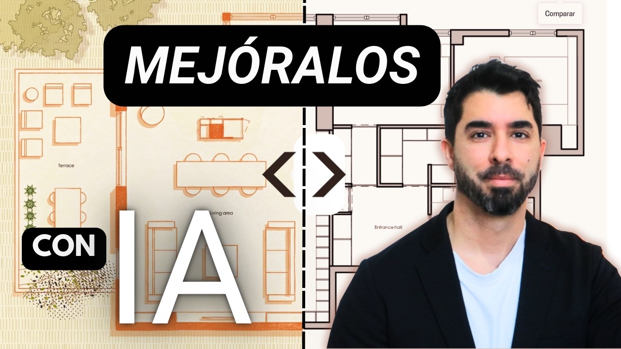 IA para PLANOS Arquitectónicos (Cómo mejorarlos en 3 PASOS)