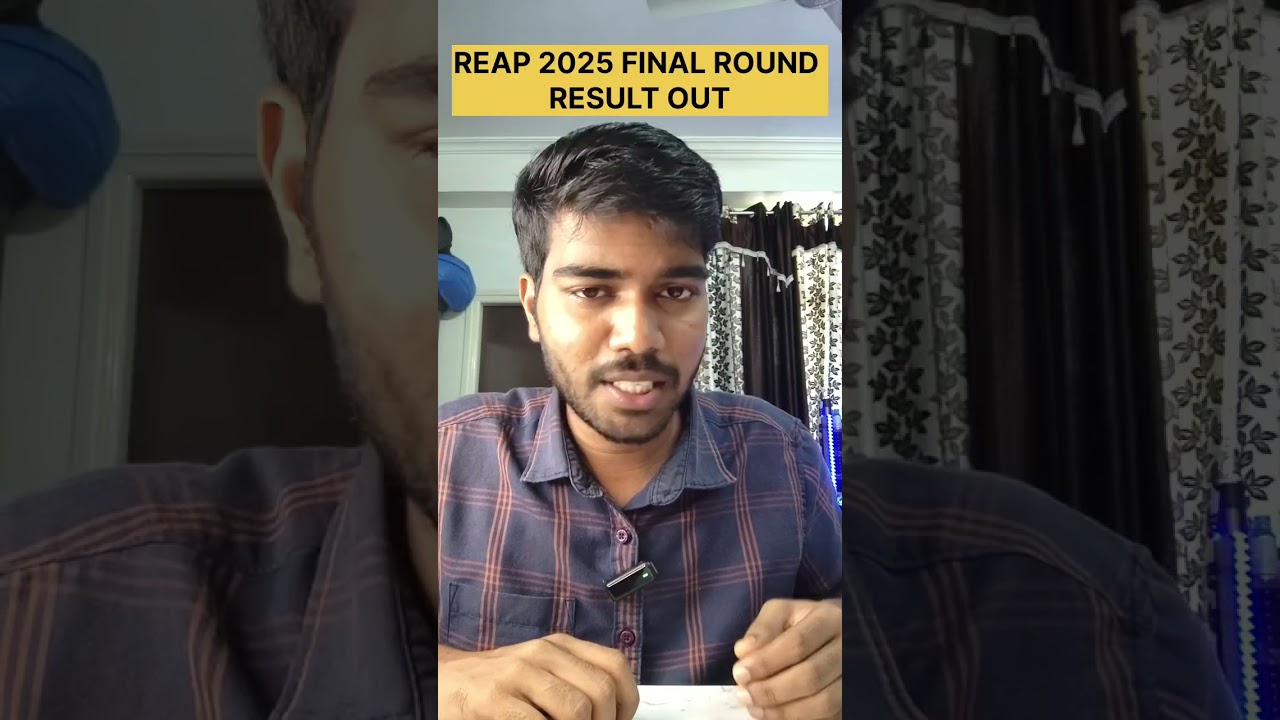 🔥 REAP 2025 Rajasthan 3 Round Allotment OUT! | What Next?