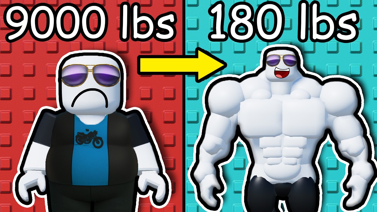 Roblox but I have 24 days to lose weight...