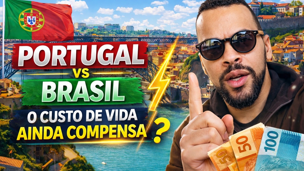 AINDA VALE A PENA MORAR EM PORTUGAL EM 2026 PORTUGAL É MELHOR PARA VIVER DO QUE O BRASIL