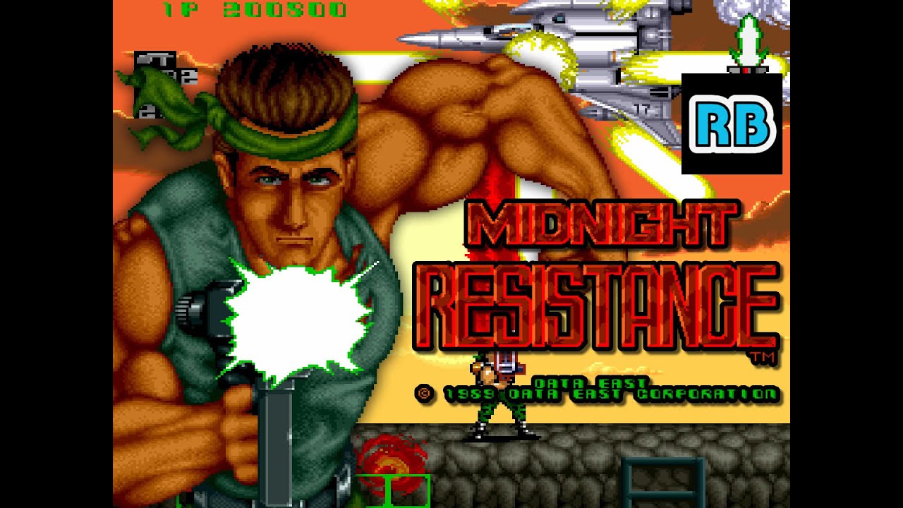 1989 [60fps] Midnight Resistance Speedrun 13m07s ALL