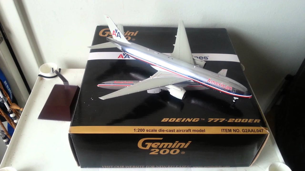 Gemini 200 American Airlines B777-200ER Review