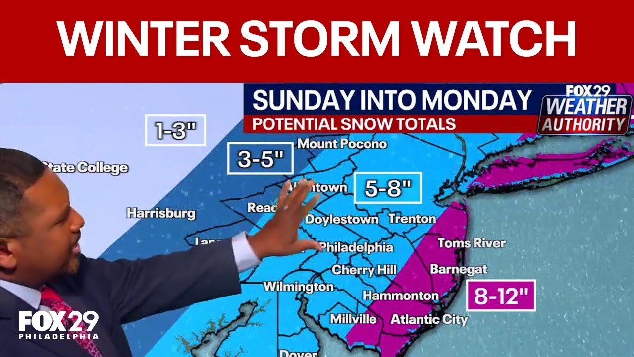 Philadelphia weather: calm before the storm