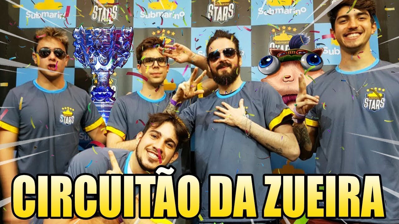 SUBMARINO CAMPEÃ E YODA HUMILHANDO - CIRCUITÃO DA ZUEIRA