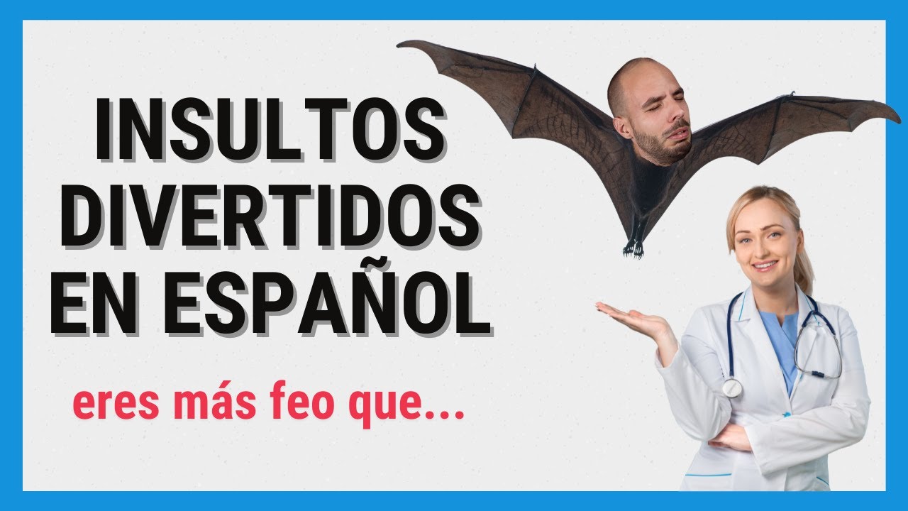INSULTOS en español - cómo insultar con humor y estilo