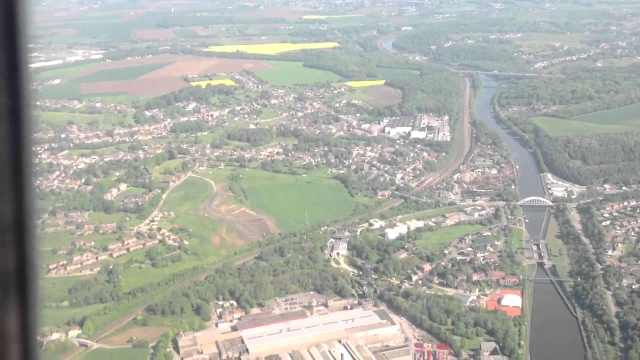 Courcelles vue du ciel