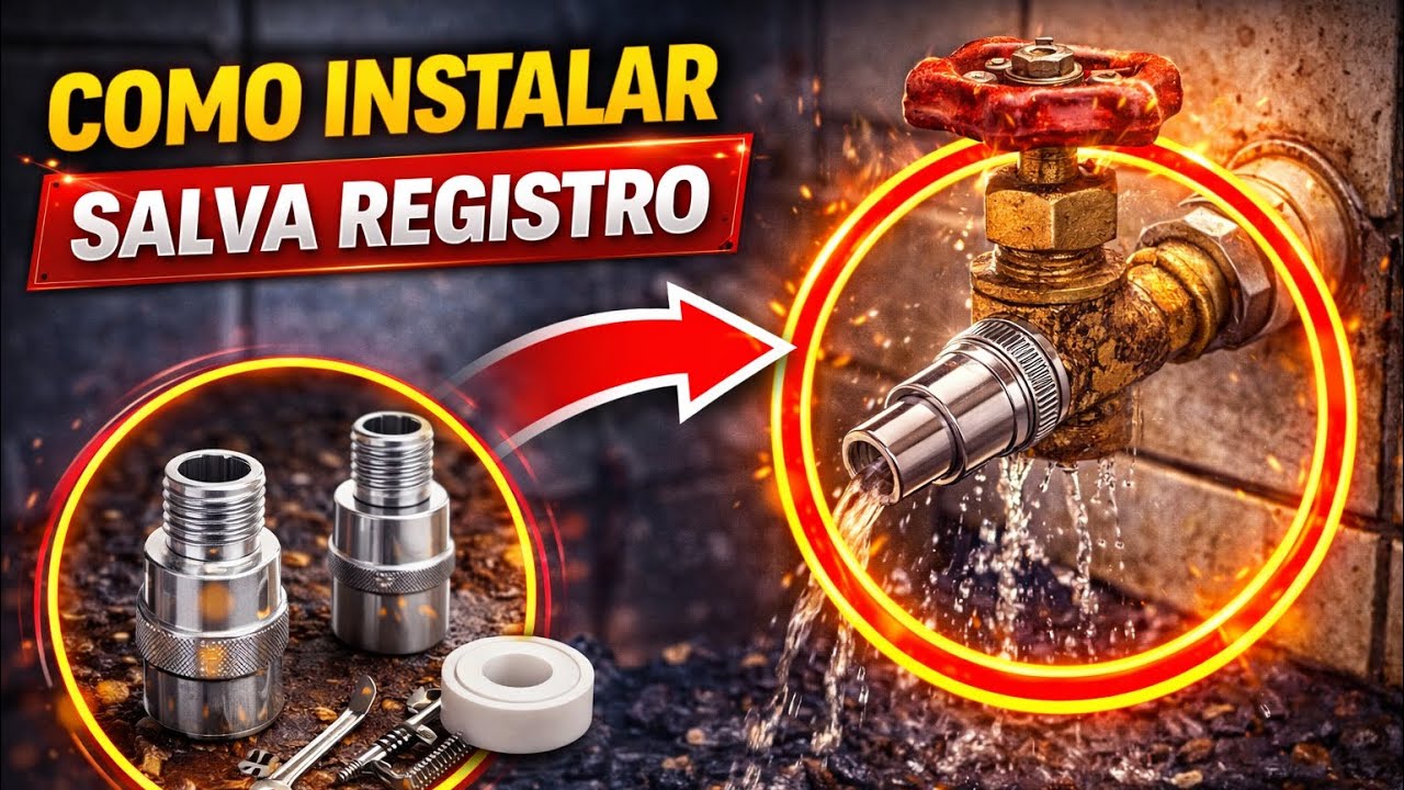 COMO INSTALAR SALVA REGISTRO | FAÇA VOCÊ MESMO