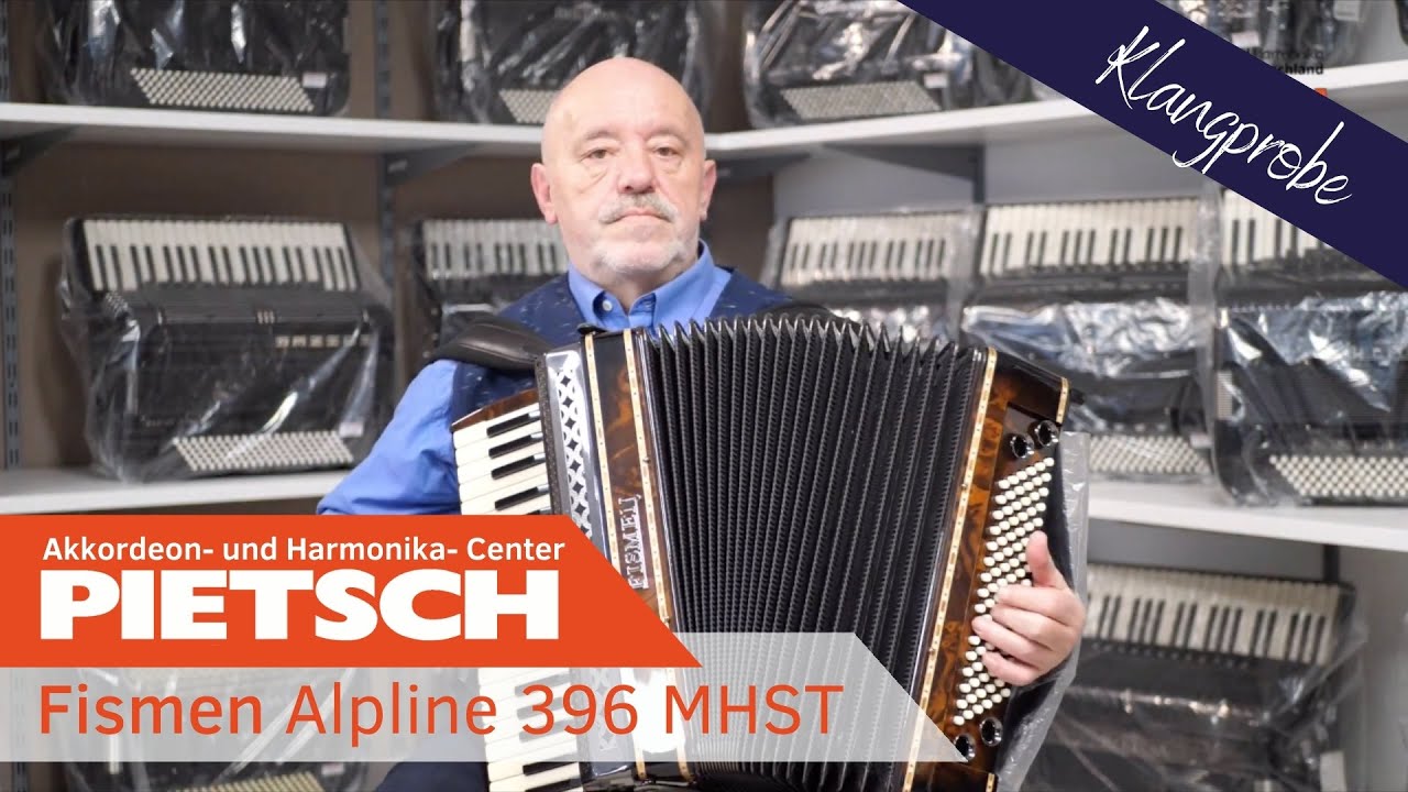 Akkordeon - Fismen Alpline 396 MHST - Klangprobe