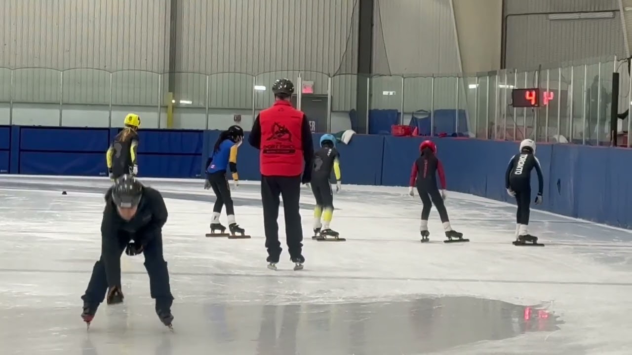 2025 Short Track Ontario Provincial Mid Session 400A Heat - Siwoo Choi
