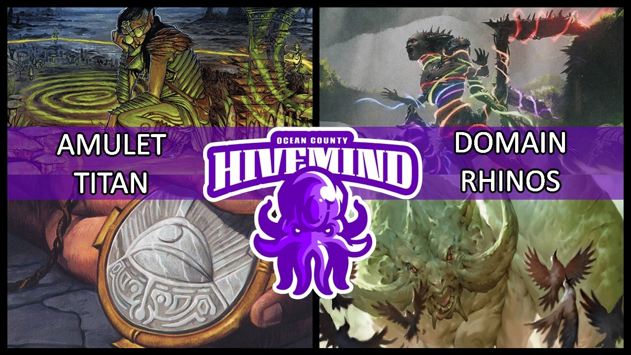 Modern FNM Round 4: Amulet Titan vs Domain Rhinos - 01/24/25