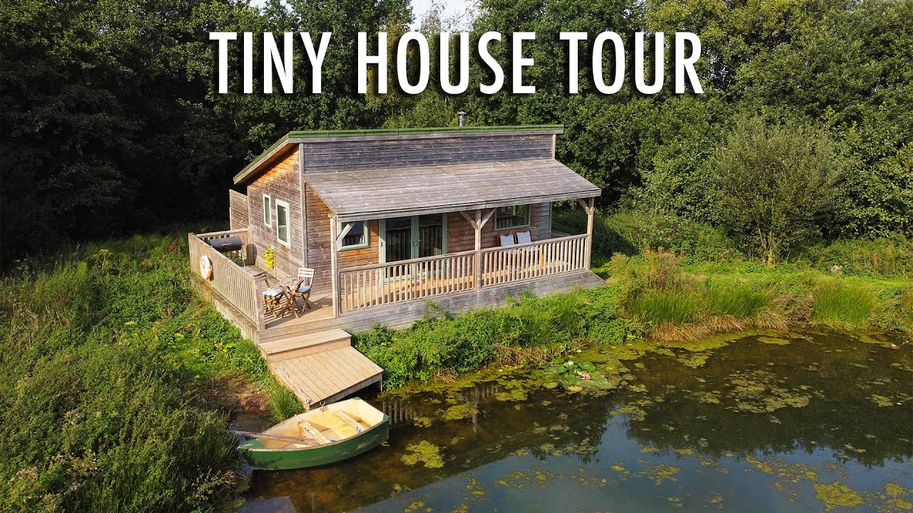 Tiny House Cabin With Private Pond And Boat! Off-Grid!