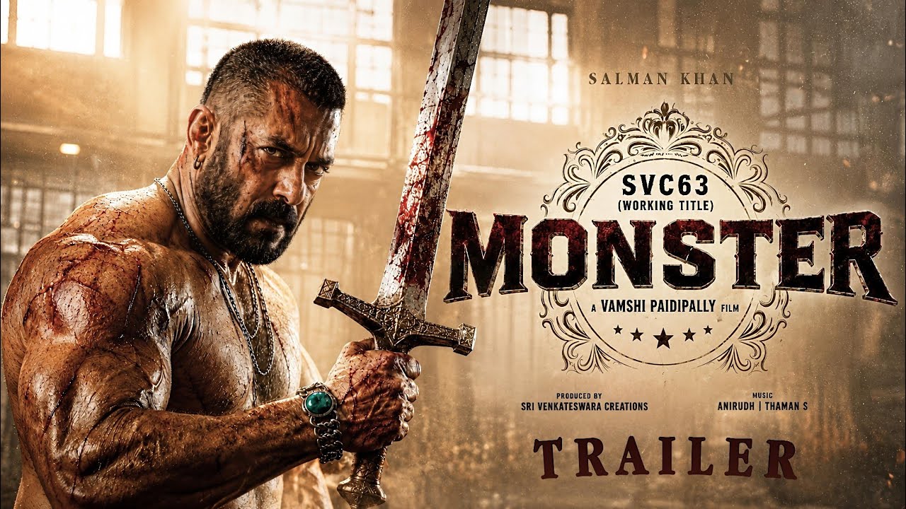 MONSTER: Trailer | Salman Khan | Nayanthara | Dil Raju | Salman Khan New Movie Trailer | EID 2027
