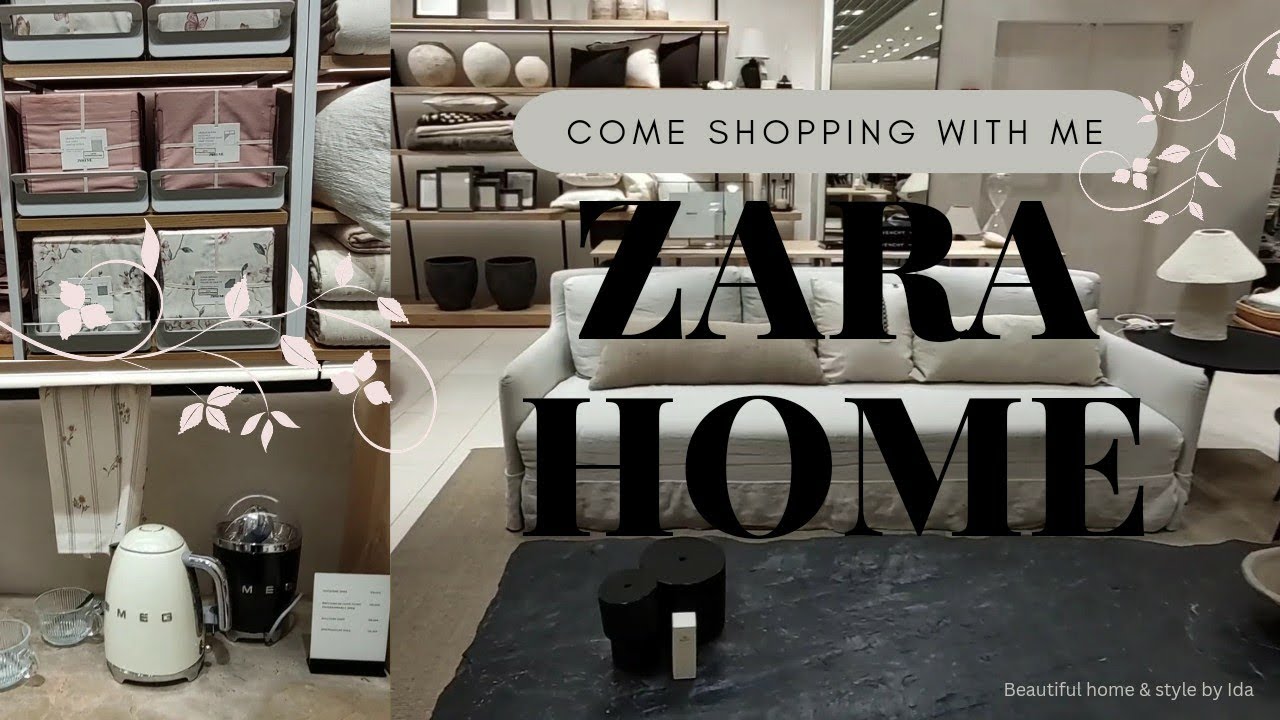ZARA HOME 🤍 What's in store? | Sale, new products, SMEG, spring inspiration🌸