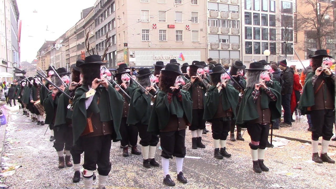 Basler Fasnacht 2018   Cliquen Impressionen 1