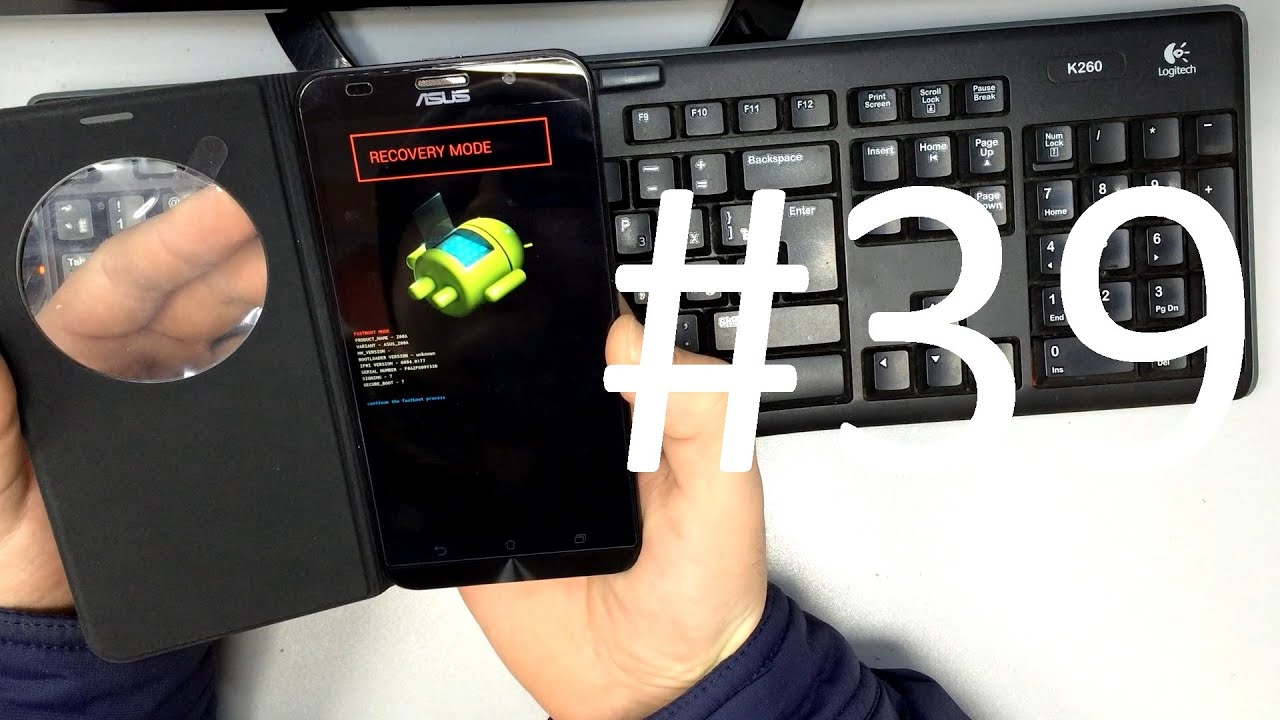 Asus Zenfone 2 ze551ml (Hard Reset) сброс настроек