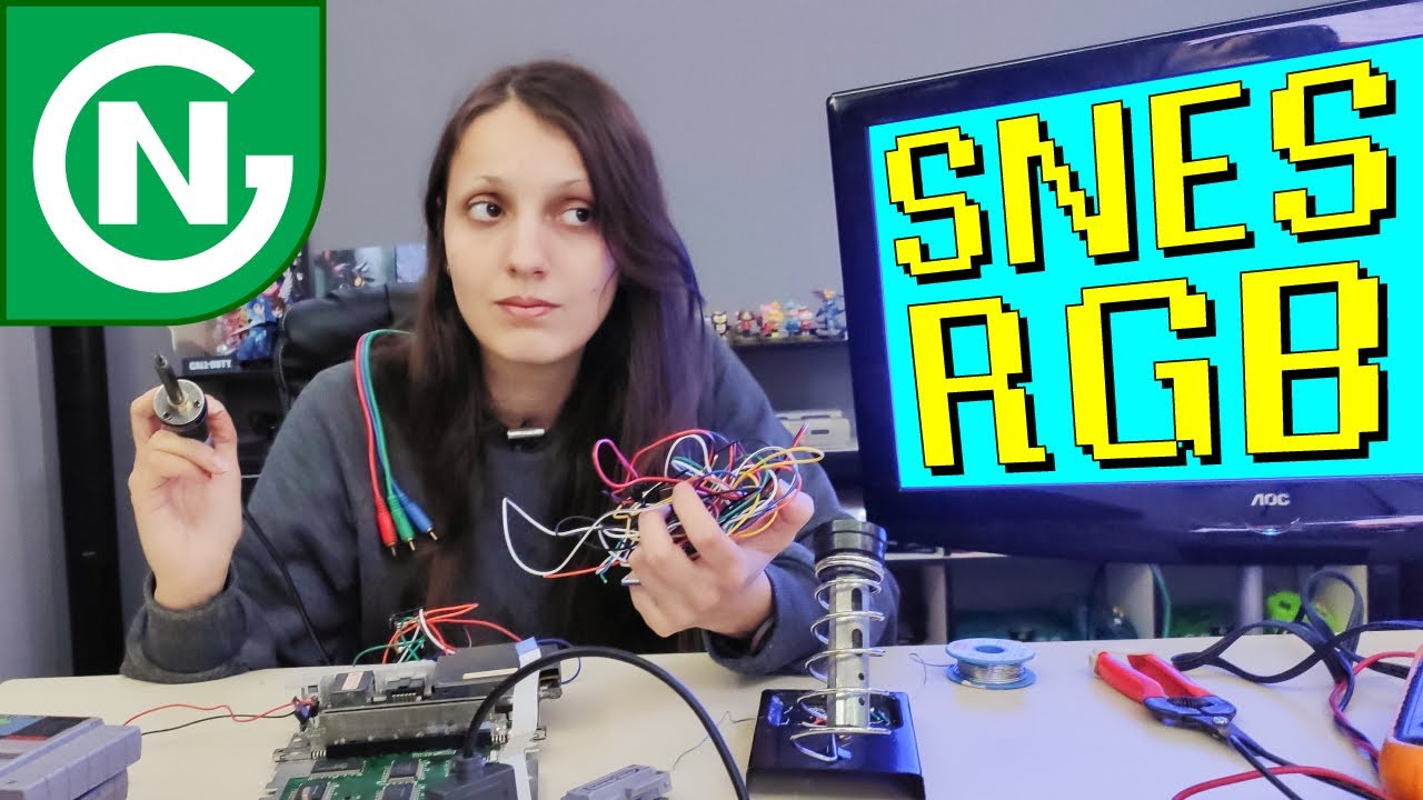 Modificando o Super Nintendo do @Kogumeloplay e tirando RGB Componente! | Vlog