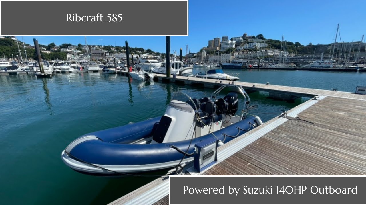 ПРОДАЕТСЯ: Надувная лодка Ribcraft 585 RIB – одна из лучших в Великобритании!