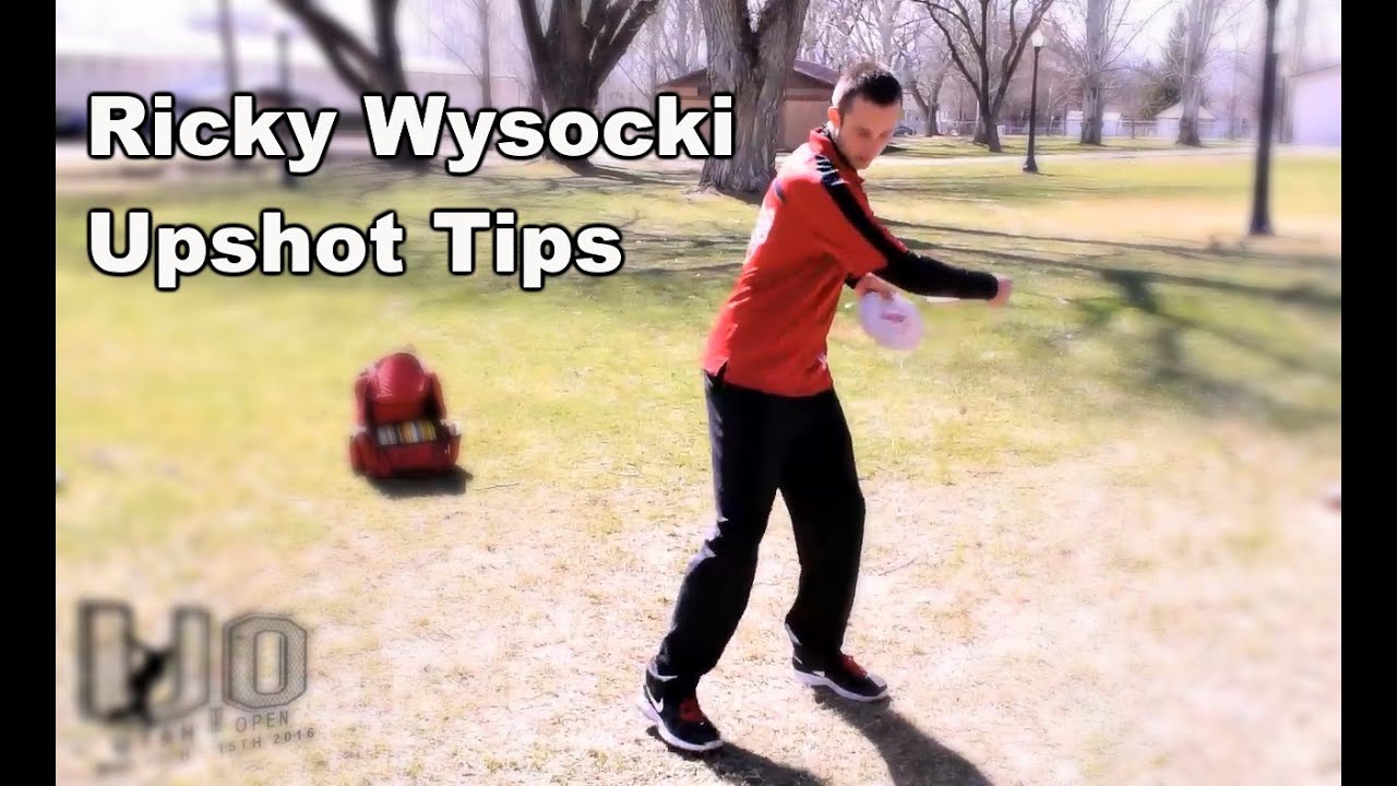 Ricky Wysocki Disc Golf Tips (Utah Open) - Part 2 - Upshots