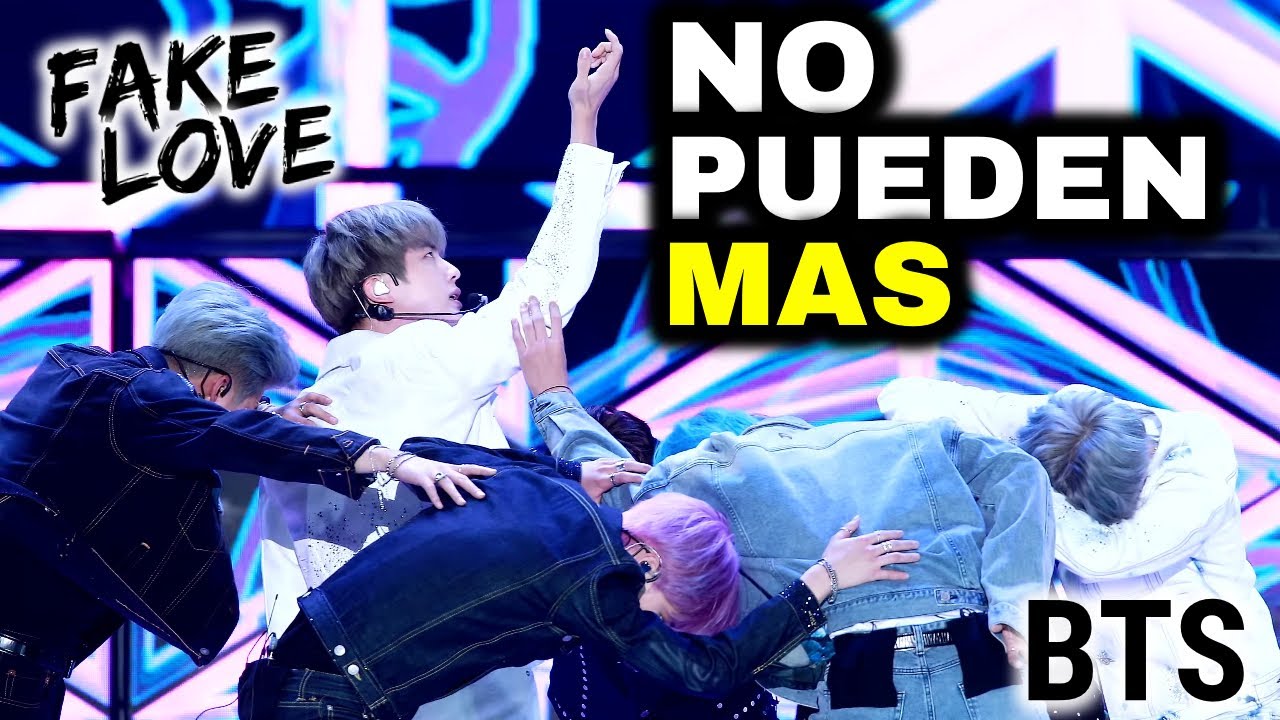 El día que BTS canto FAKE LOVE con un CANSANCIO EXTREMO y LO LOGRARON IGUALMENTE