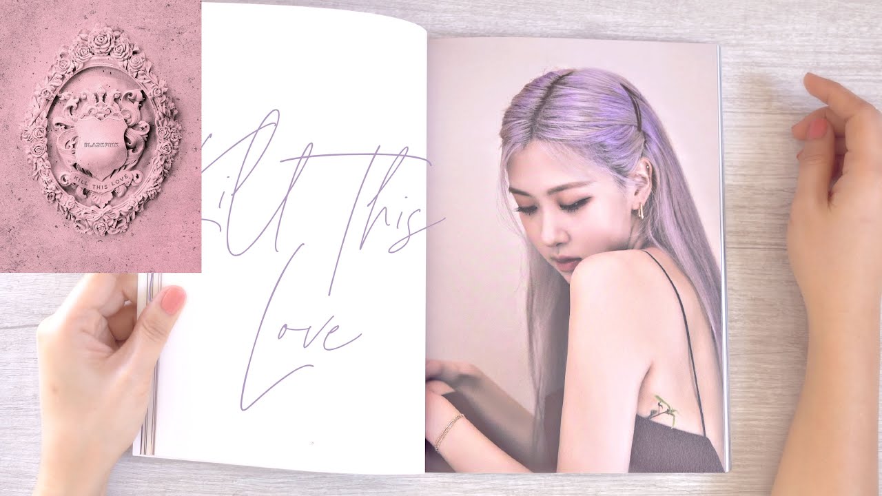 Blackpink Kill This Love Album Unboxing Pink Version