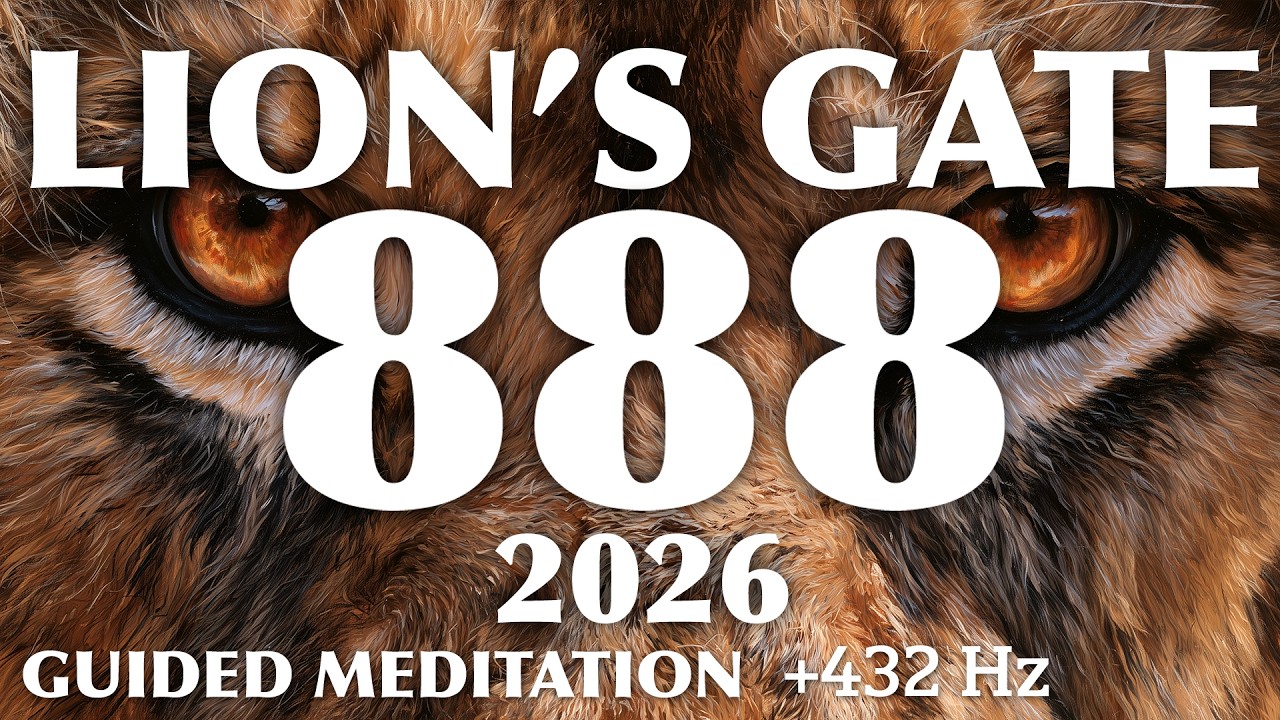 Lions Gate 8-8-8 | 2026 Peak Portal Guided Meditation | Heart Sun Activation