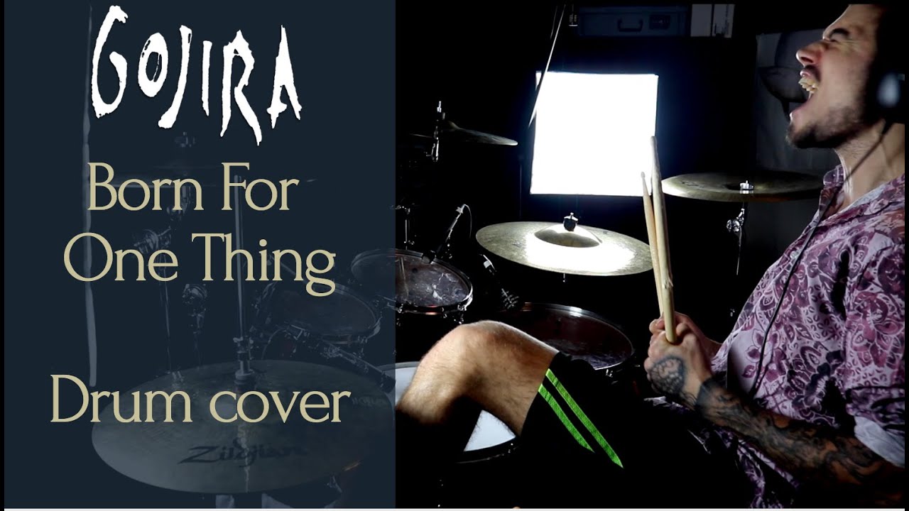 Gojira - Born For One Thing - drum cover