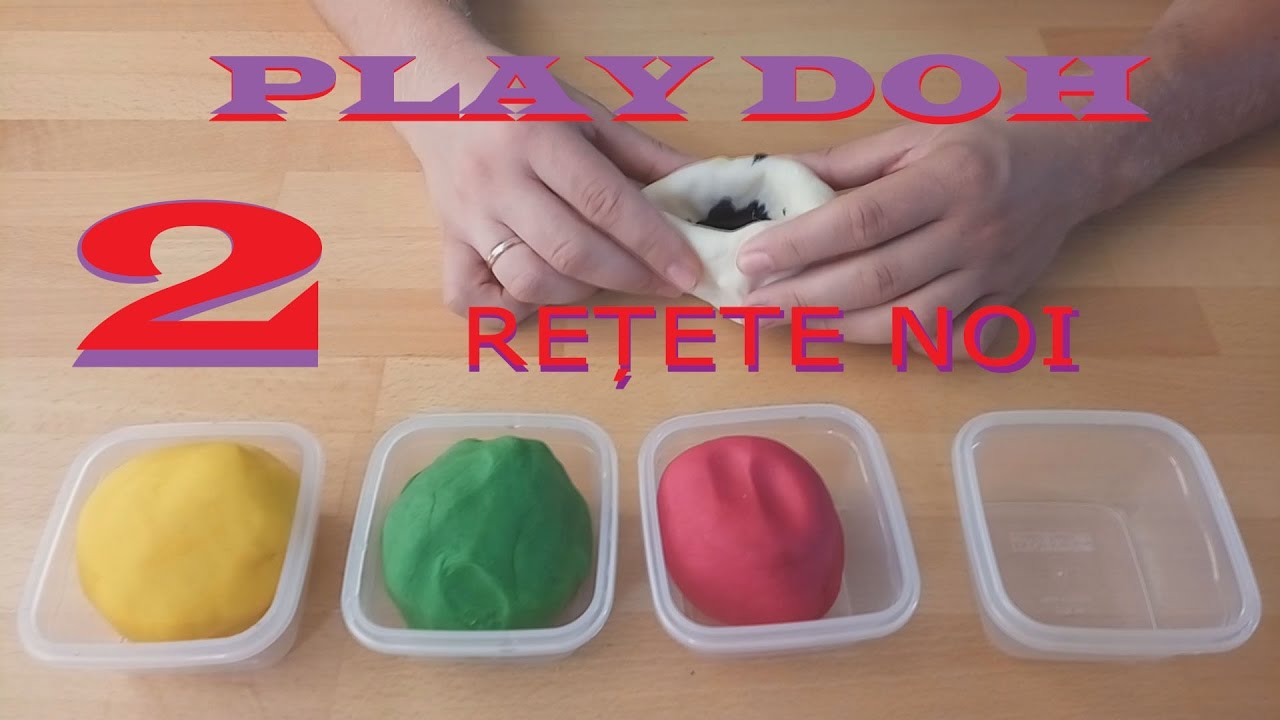 Facem Plastilina Play-Doh How To Make Play-Doh