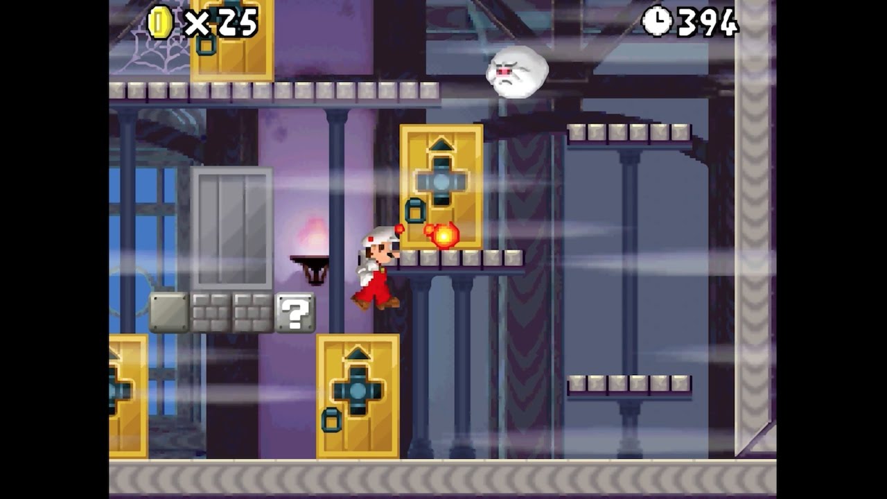 New Super Mario Bros.: World 7-Ghost House [HD]