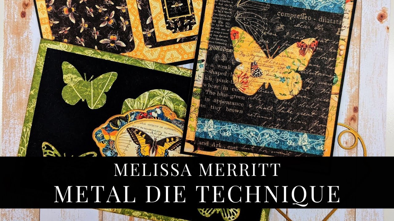 Cards Featuring Metal Die Technique by Melissa Merritt for Graphic 45