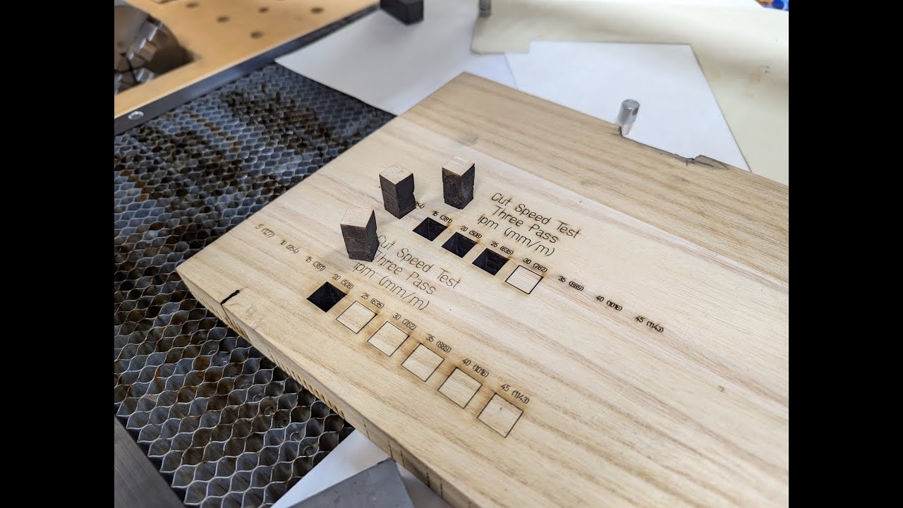 How to get the best focal point and speed for cutting with your laser